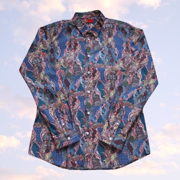Paisley Button Up Shirt - Picture 1 of 3